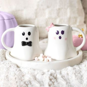 Mr & Mrs Boo Mug Set