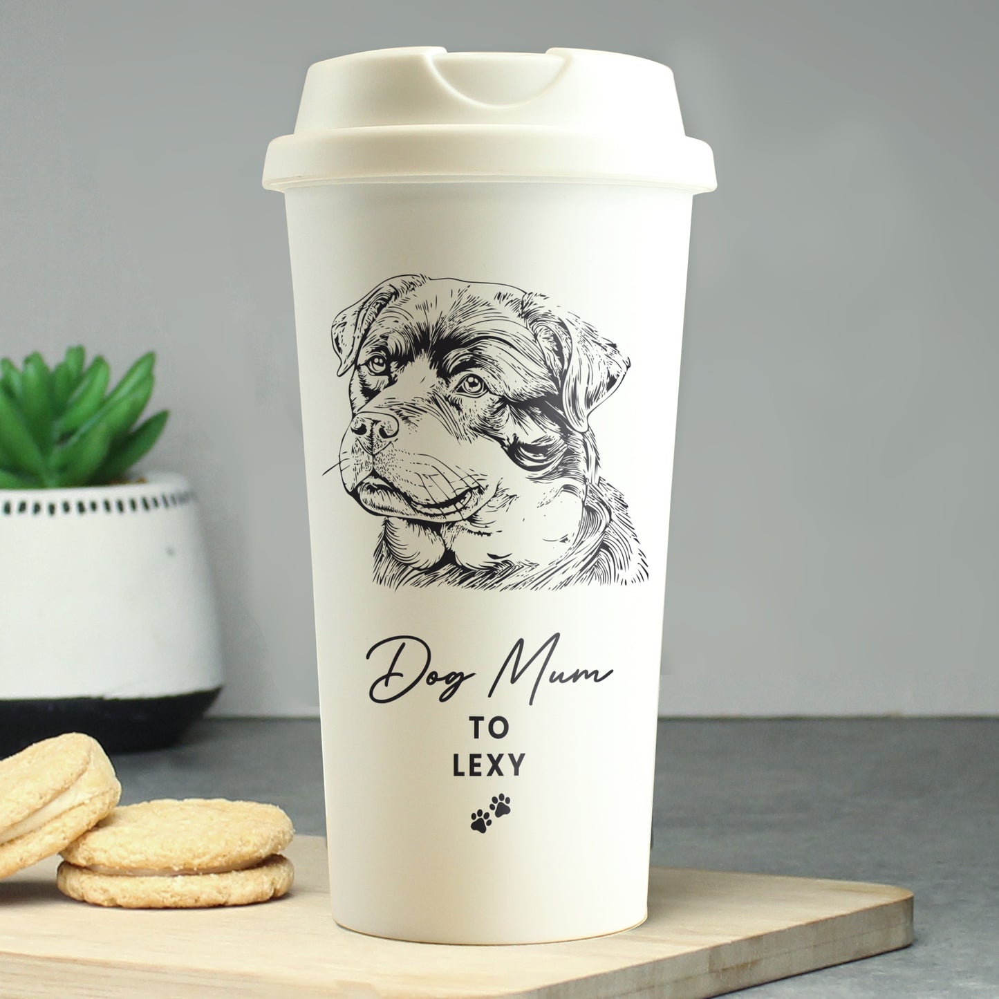 Personalised Dog Breed Travel Cup