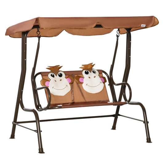 2 Seater Kids Garden Swing Seat