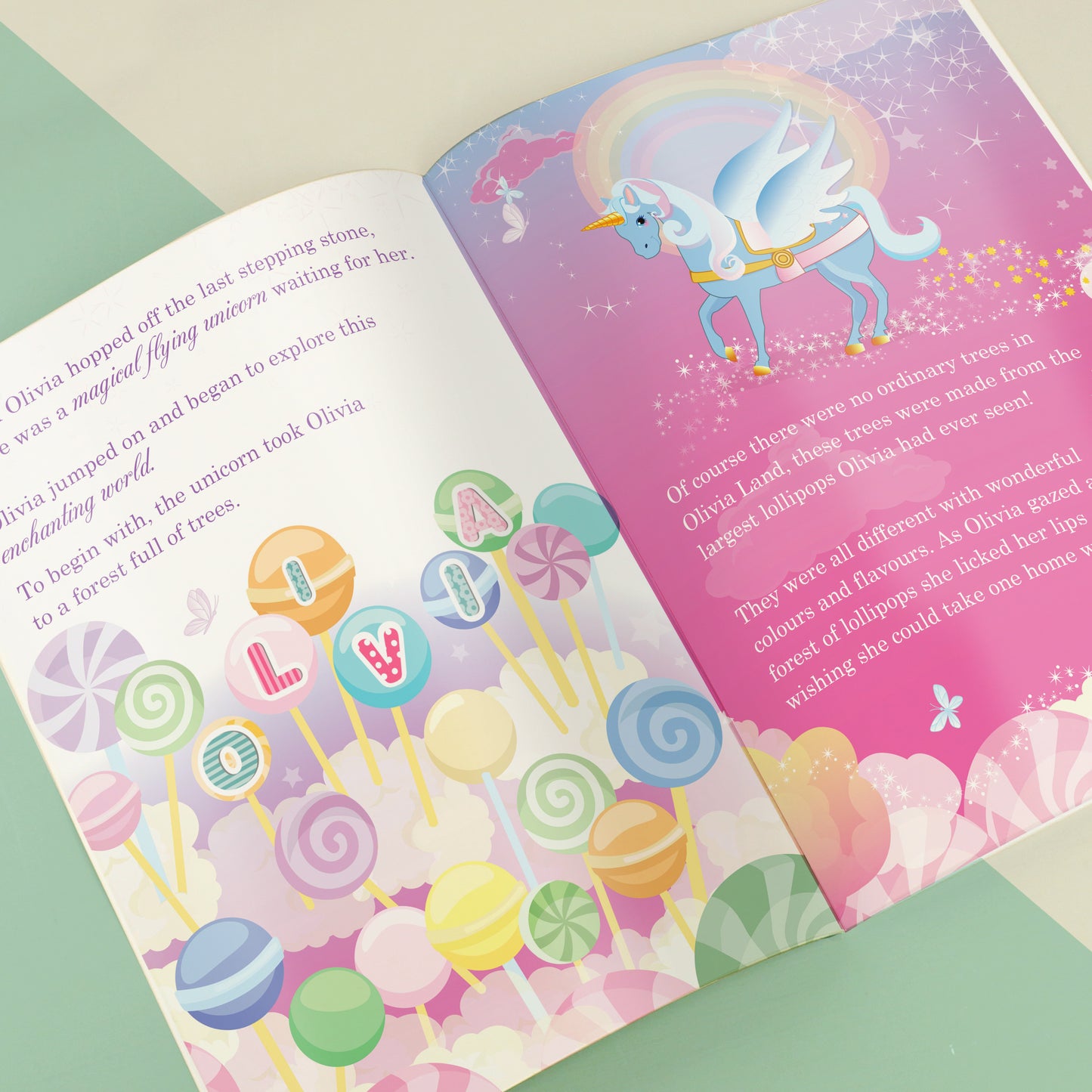 Personalised Princess & Unicorn Magical Story Book