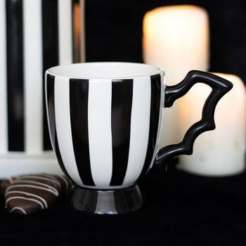 Striped Bat Wing Mug