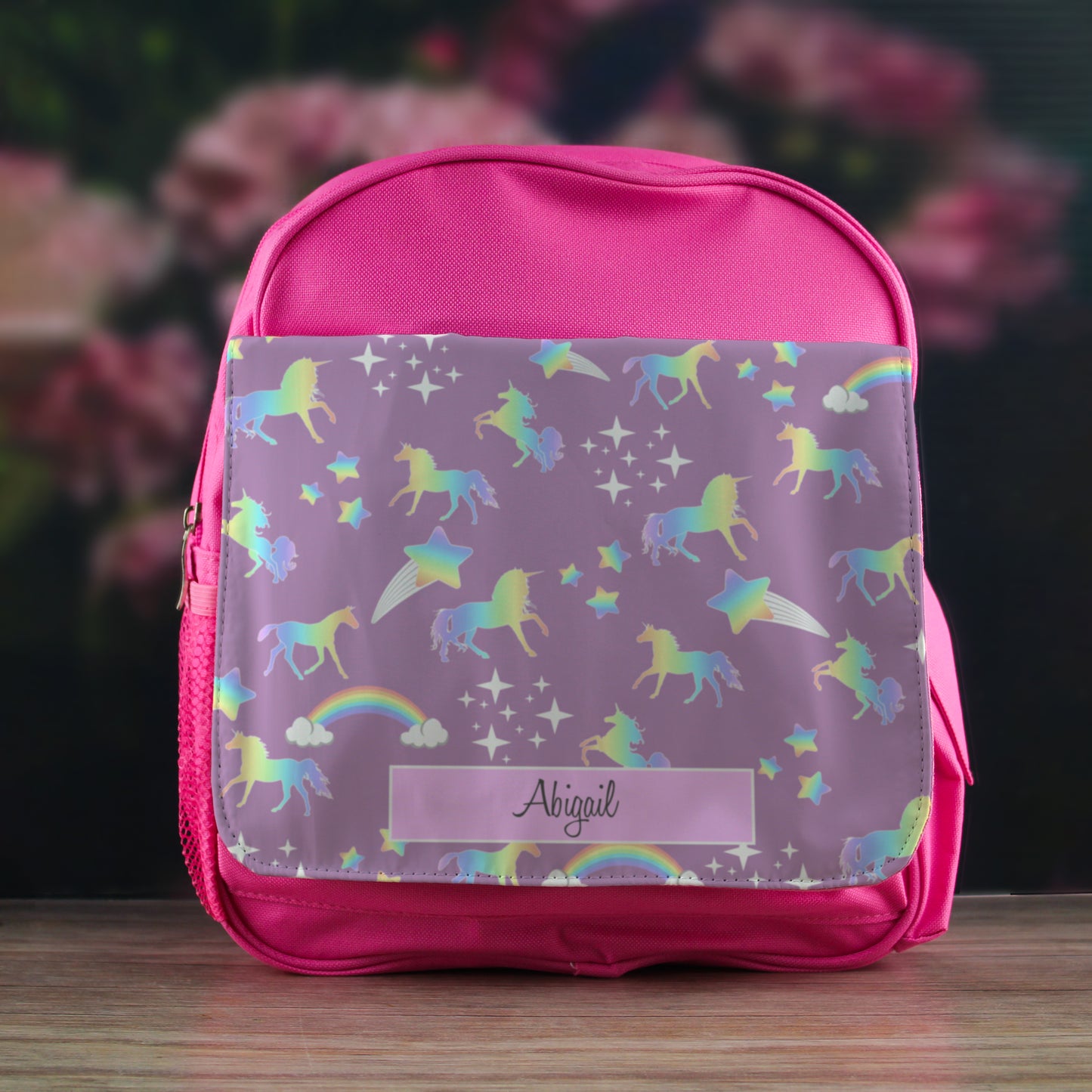 Printed Unicorn Kids Pink Backpack