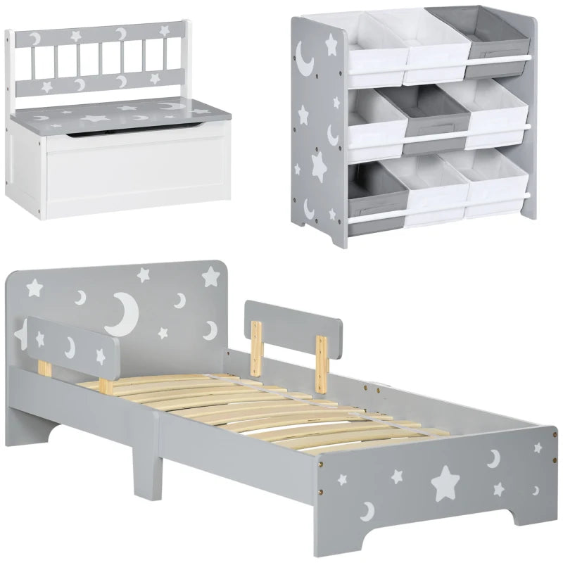 3PCs Kids Furniture Bedroom Set