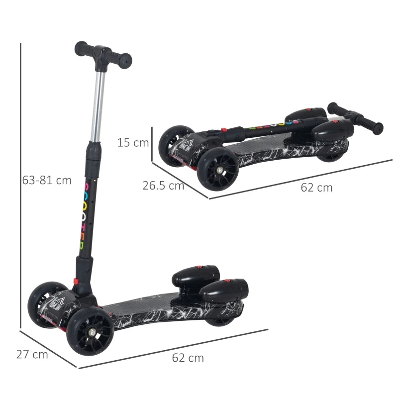 Kids 3 Wheel Plastic Scooter