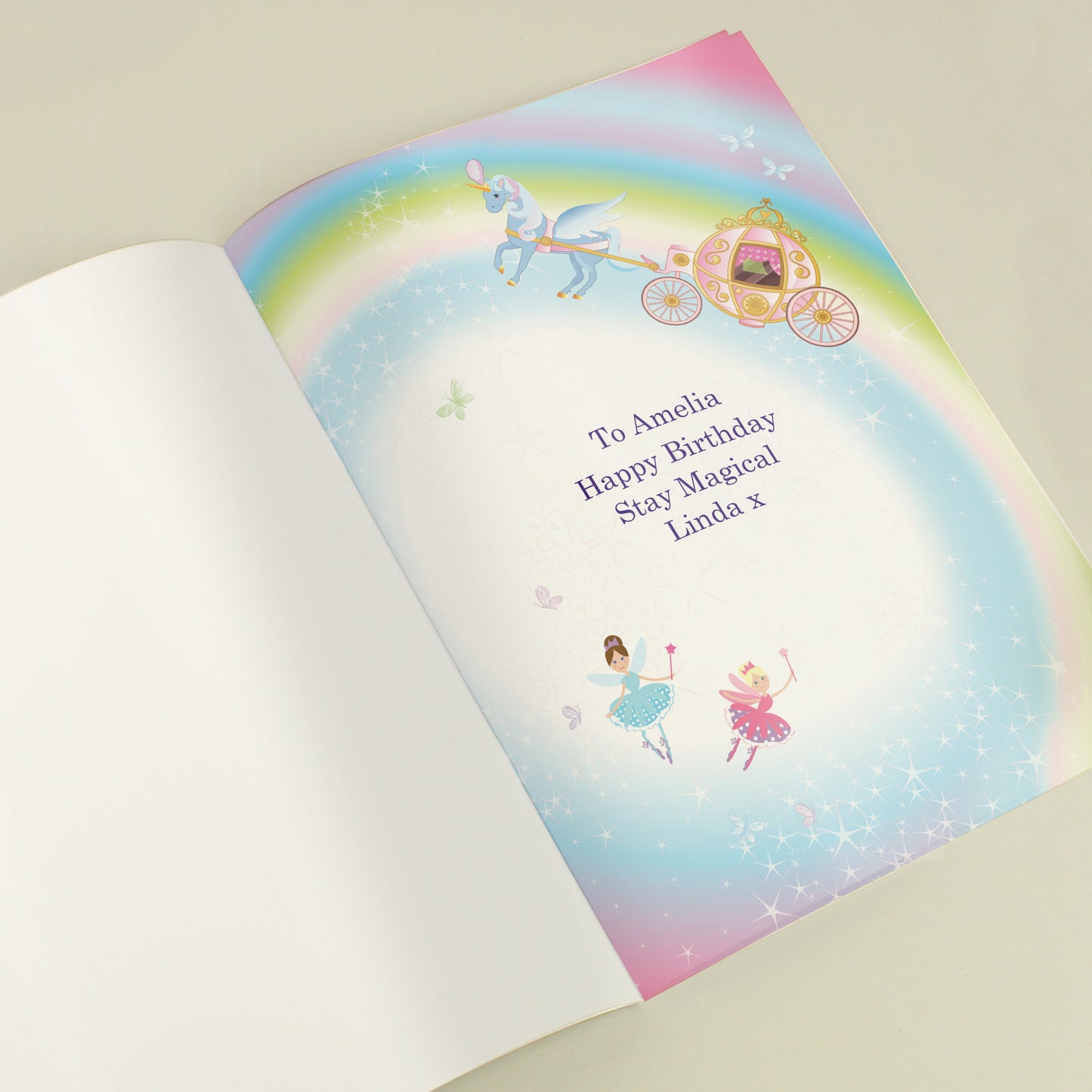 Personalised Princess & Unicorn Magical Story Book