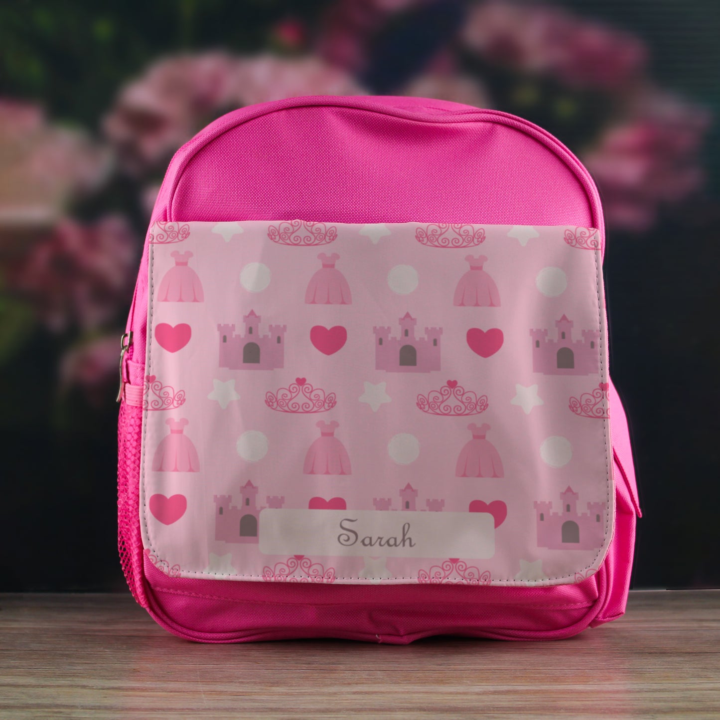 Printed Kids Pink Princess Backpack