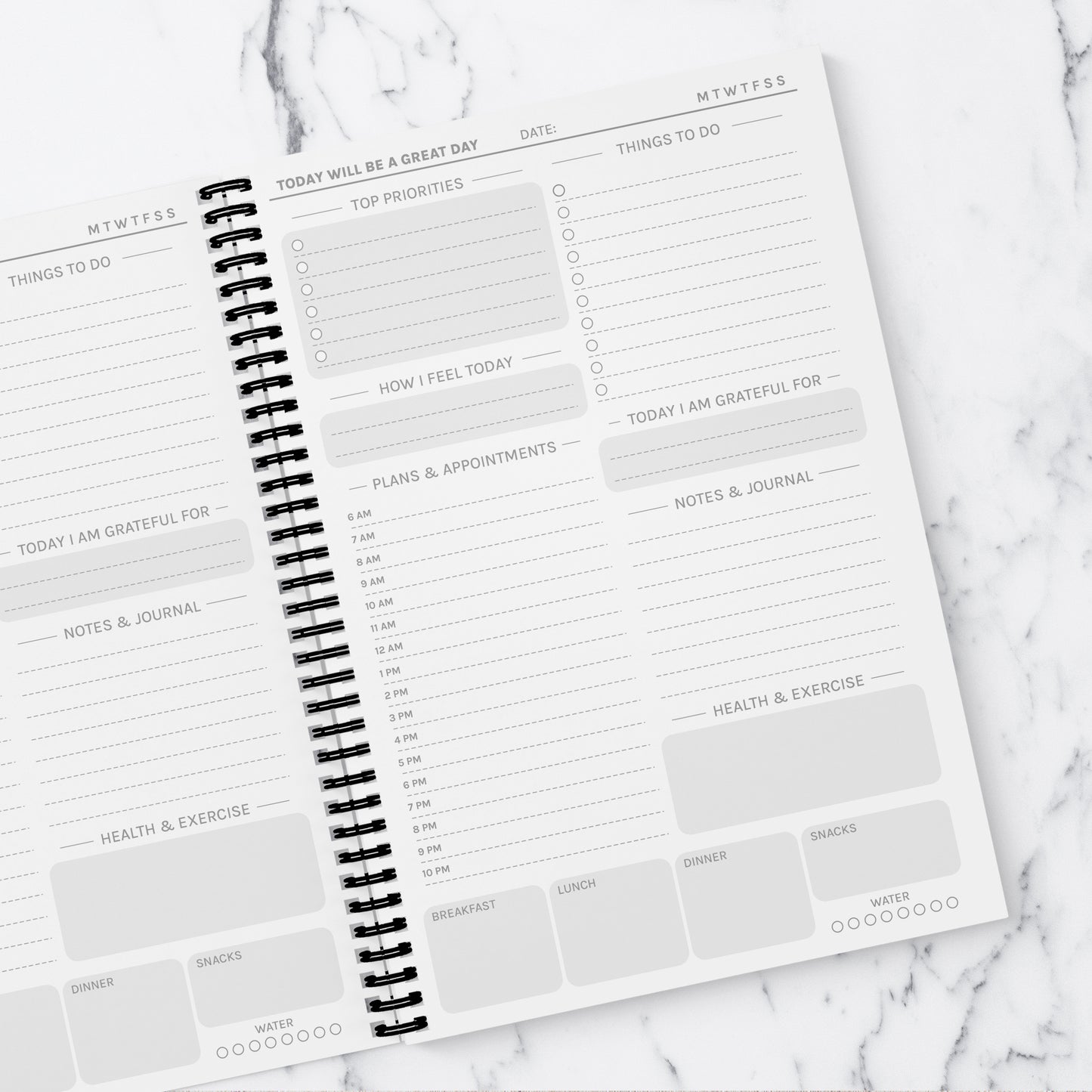 Wedding Bliss Daily Planner