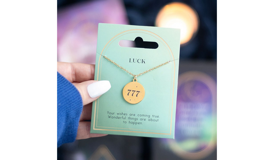 777 Angel Number Luck Necklace