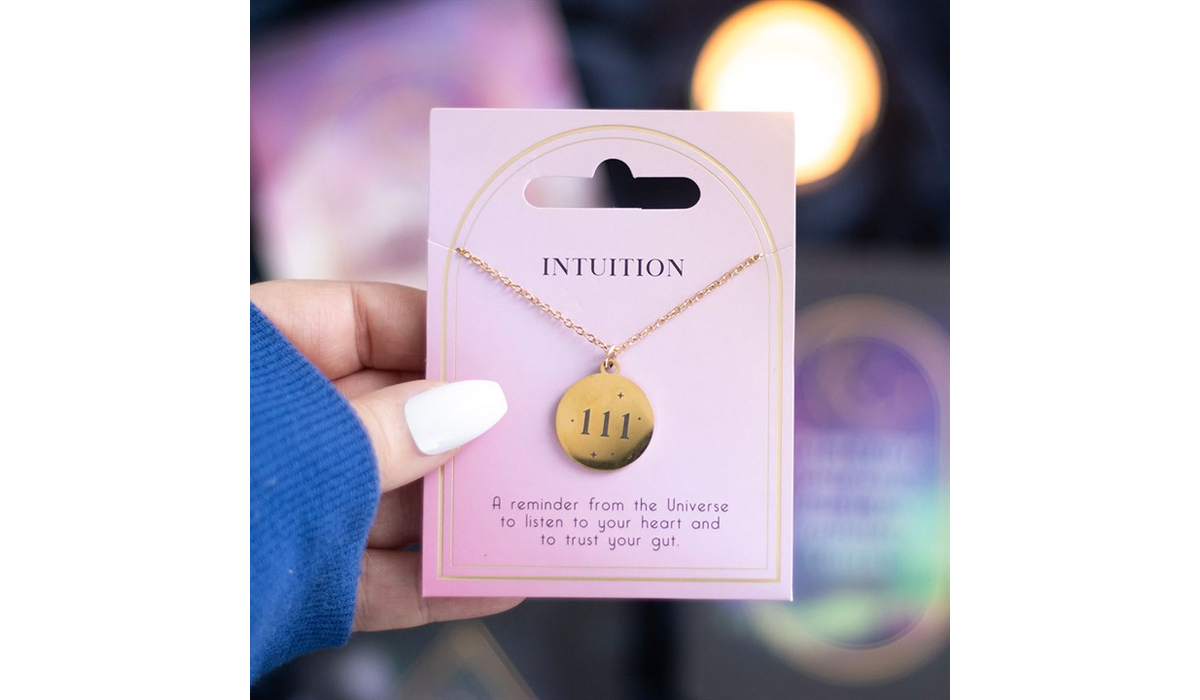 111 Angel Number Intuition Necklace