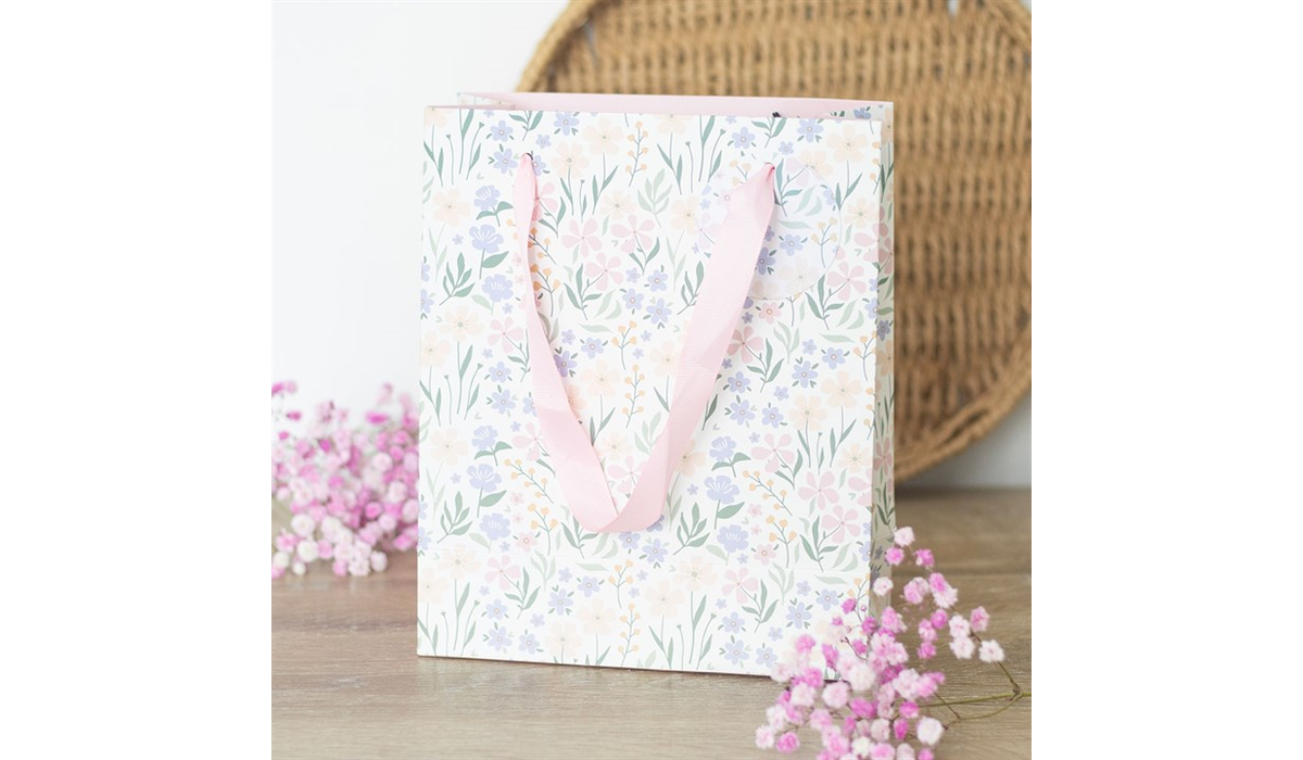 23cm Medium Ditsy Floral Gift Bag